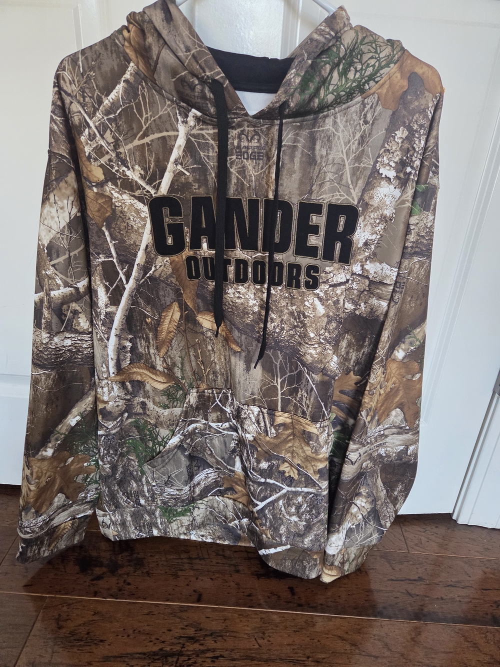 Gander Mountain Brown & Green Camo Crewneck Hoodie